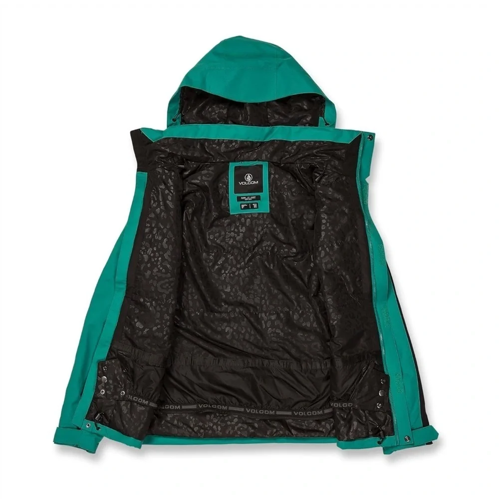 NEW Volcom Women's Westland Insulated Snowboard Ski Winter Hooded Jacket, L